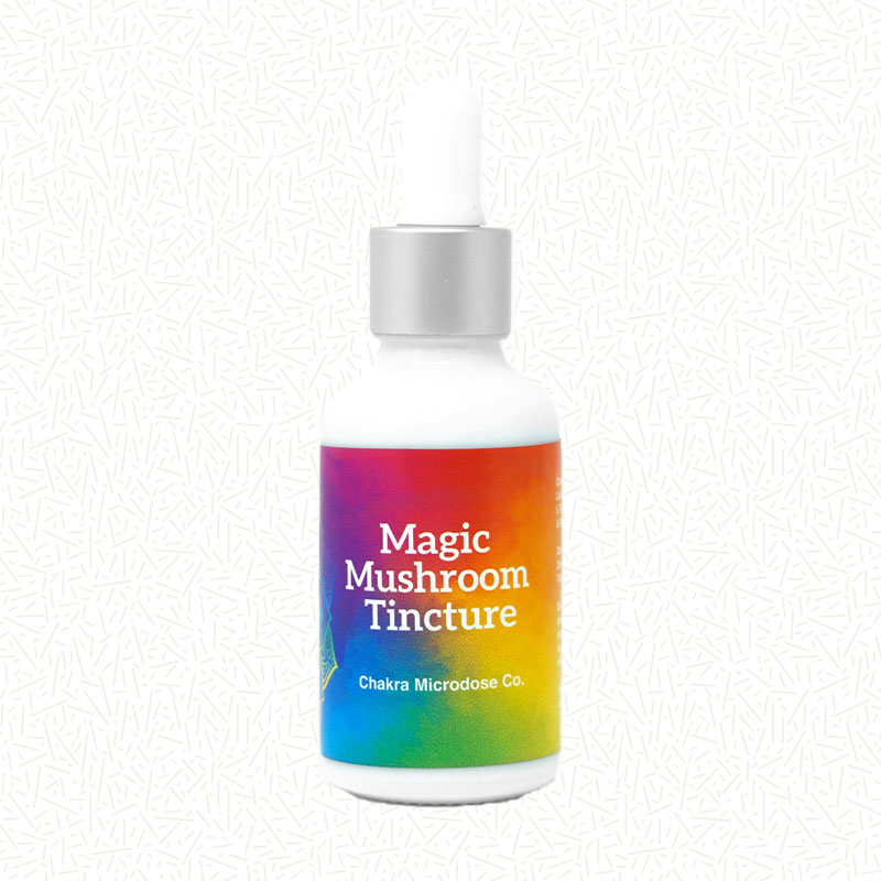 Chakra Microdose Magic Mushroom Tincture Back